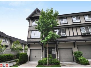 Photo 1: 105 6747 203RD Street in Langley: Willoughby Heights Townhouse for sale in "SAGEBROOK" : MLS®# F1116766