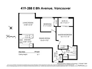 Photo 20: 419 288 E 8TH Avenue in Vancouver: Mount Pleasant VE Condo for sale in "Metrovista" (Vancouver East)  : MLS®# R2407649