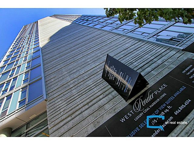 Main Photo: # 601 1499 W PENDER ST in Vancouver: Coal Harbour Condo for sale (Vancouver West)  : MLS®# V1048656
