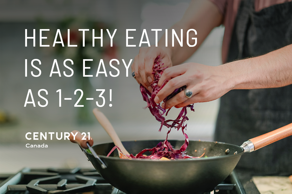 Healthy eating is as easy as 1-2-3!