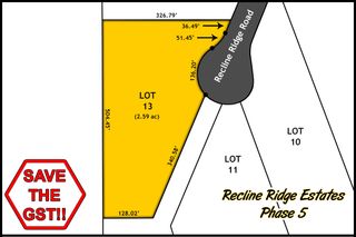 Photo 1: Lot 13 Recline Ridge Road in Tappen: Land Only for sale : MLS®# 10200568