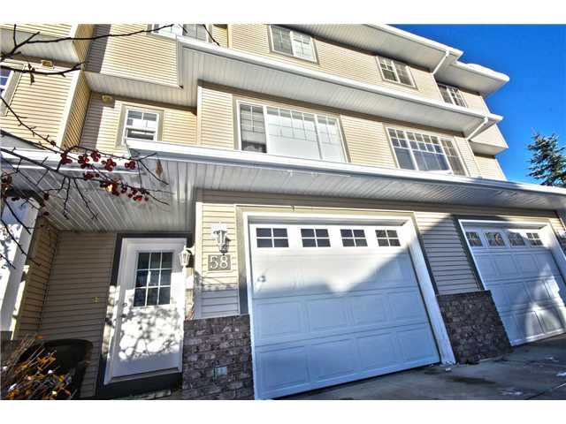 Main Photo: 58 CRYSTAL SHORES Cove: Okotoks Townhouse for sale : MLS®# C3643432
