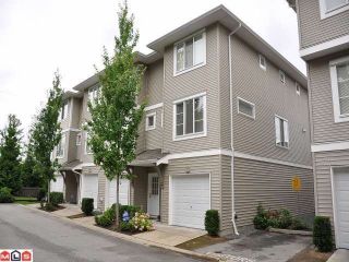 Photo 1: 67 15155 62A Avenue in Surrey: Sullivan Station Townhouse for sale in "THE OAKLANDS" : MLS®# F1218827