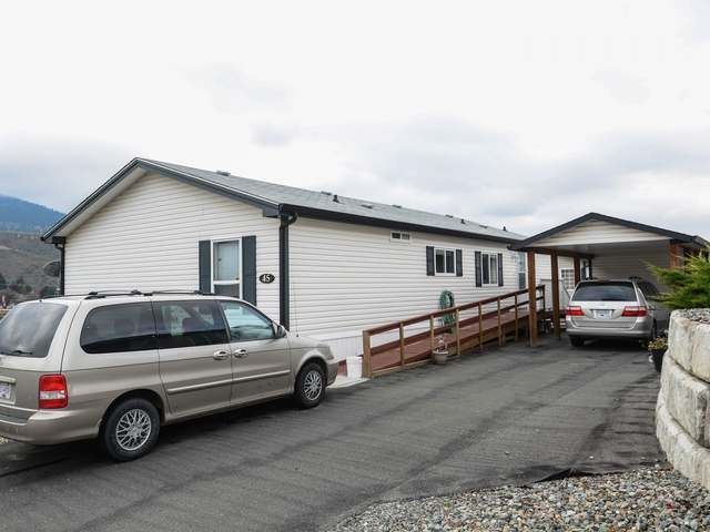 Main Photo: 45 768 E SHUSWAP ROAD in : South Thompson Valley Manufactured Home/Prefab for sale (Kamloops)  : MLS®# 137581