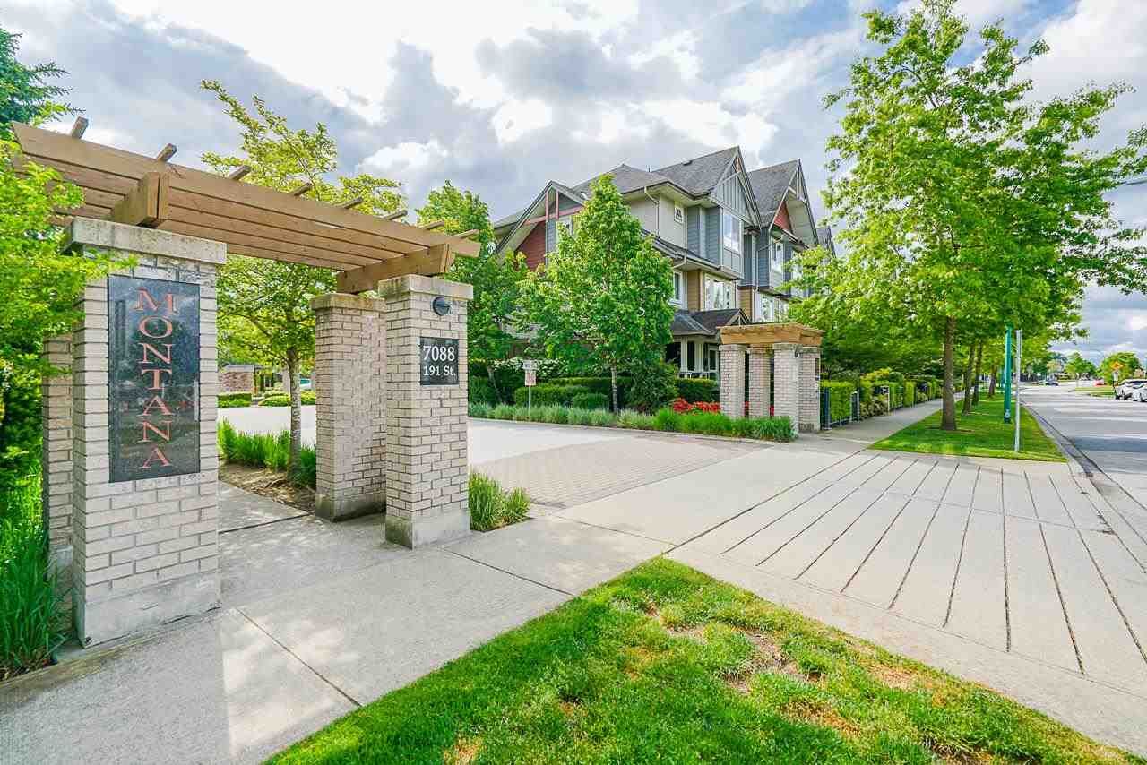 Main Photo: 44 7088 191 Street in Langley: Clayton Townhouse for sale in "MONTANA" (Cloverdale)  : MLS®# R2585334