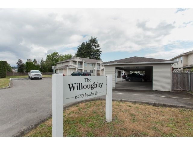 Main Photo: 6 6480 VEDDER Road in Sardis: Sardis East Vedder Rd Townhouse for sale in "WILLOUGBY" : MLS®# R2067625