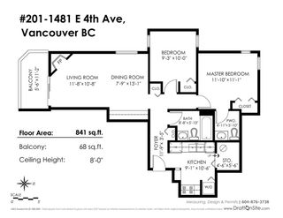 Photo 20: 201 1481 E 4TH Avenue in Vancouver: Grandview VE Condo for sale in "COMMERCIAL DRIVE" (Vancouver East)  : MLS®# R2224730