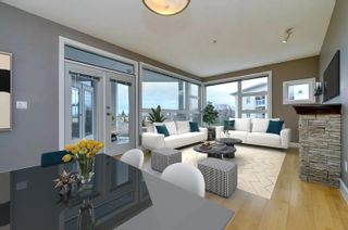 Photo 1: 313 4500 WESTWATER Drive in Richmond: Steveston South Condo for sale in "COOPER SKY" : MLS®# R2838374