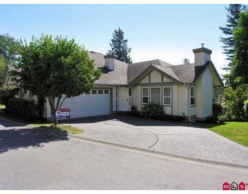 Main Photo: 5 36099 MARSHALL Road in Abbotsford: Abbotsford East Townhouse for sale in "UPLANDS" : MLS®# F2722290