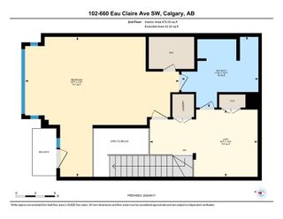 Photo 39: 102 660 Eau Claire Avenue SW in Calgary: Eau Claire Apartment for sale : MLS®# A2129559