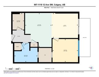 Photo 18: 907 1118 12 Avenue SW in Calgary: Beltline Apartment for sale : MLS®# A1009725