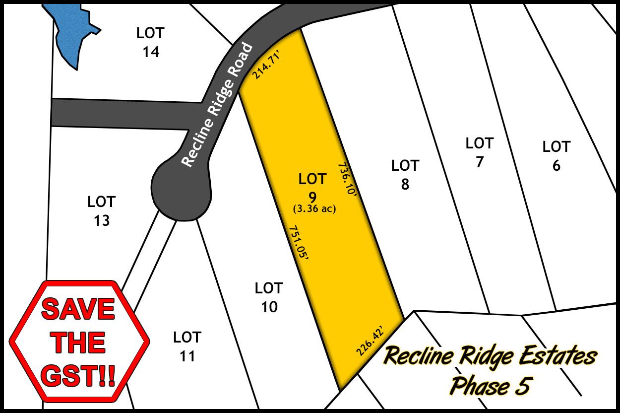 Recline Ridge Estates - Phase V - Lot 9