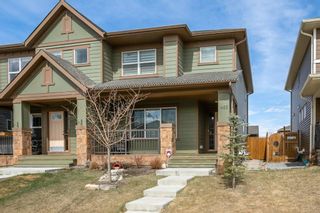 Photo 1: 1485 Legacy Circle SE in Calgary: Legacy Semi Detached for sale : MLS®# A1091996