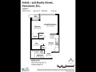 Photo 17: 2606 928 BEATTY Street in Vancouver: Yaletown Condo for sale in "The Max" (Vancouver West)  : MLS®# R2704463