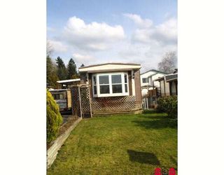 Photo 1: 1889 SHORE in Abbotsford: Central Abbotsford Manufactured Home for sale : MLS®# F2804923