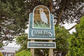 Photo 38: 28 3459 RIVER Road in Delta: Ladner Rural House for sale in "Canoe Pass Floating Village" (Ladner)  : MLS®# R2846978