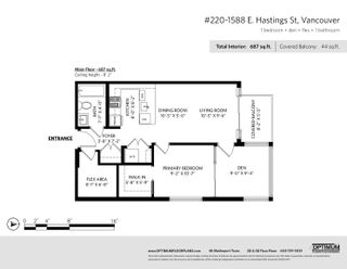 Photo 28: 220 1588 E HASTINGS Street in Vancouver: Hastings Condo for sale in "BOHEME" (Vancouver East)  : MLS®# R2728003