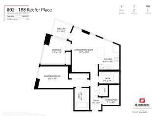 Photo 23: 802 188 KEEFER Place in Vancouver: Downtown VW Condo for sale in "Espana Tower B" (Vancouver West)  : MLS®# R2715537