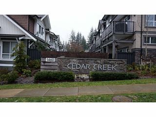 Photo 3: 114 1460 SOUTHVIEW Street in Coquitlam: Burke Mountain Townhouse for sale in "CEDAR CREEK" : MLS®# V1097892