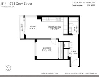 Photo 32: 814 1768 COOK Street in Vancouver: False Creek Condo for sale in "Avenue One" (Vancouver West)  : MLS®# R2746732