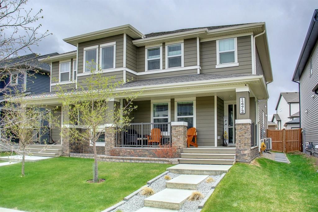 Main Photo: 1472 Legacy Circle SE in Calgary: Legacy Semi Detached for sale : MLS®# A1221294