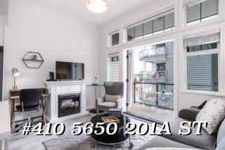 Photo 1: 410 5650 201A Street in Langley: Langley City Condo for sale in "PADDINGTON STATION" : MLS®# R2473018