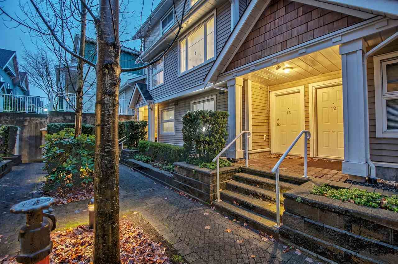 Main Photo: 13 168 SIXTH STREET in New Westminster: Uptown NW Townhouse for sale : MLS®# R2223293