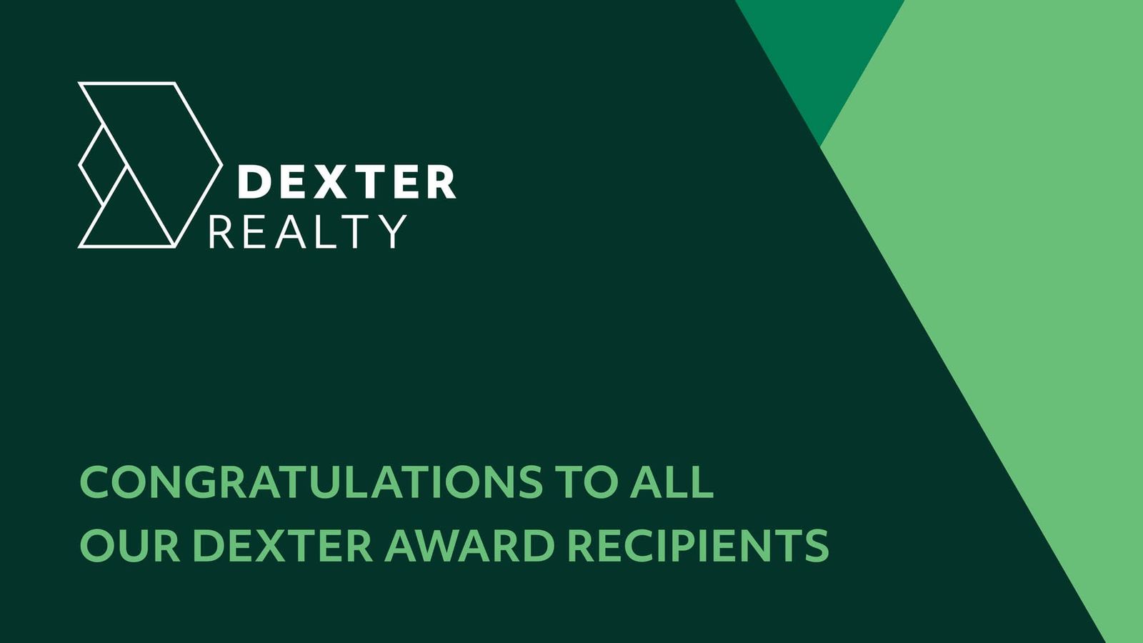Dexter’s 2018 Award Winners
