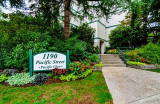 Photo 1: 111 1190 PACIFIC Street in Coquitlam: North Coquitlam Condo for sale in "PACIFIC GLEN" : MLS®# R2758181