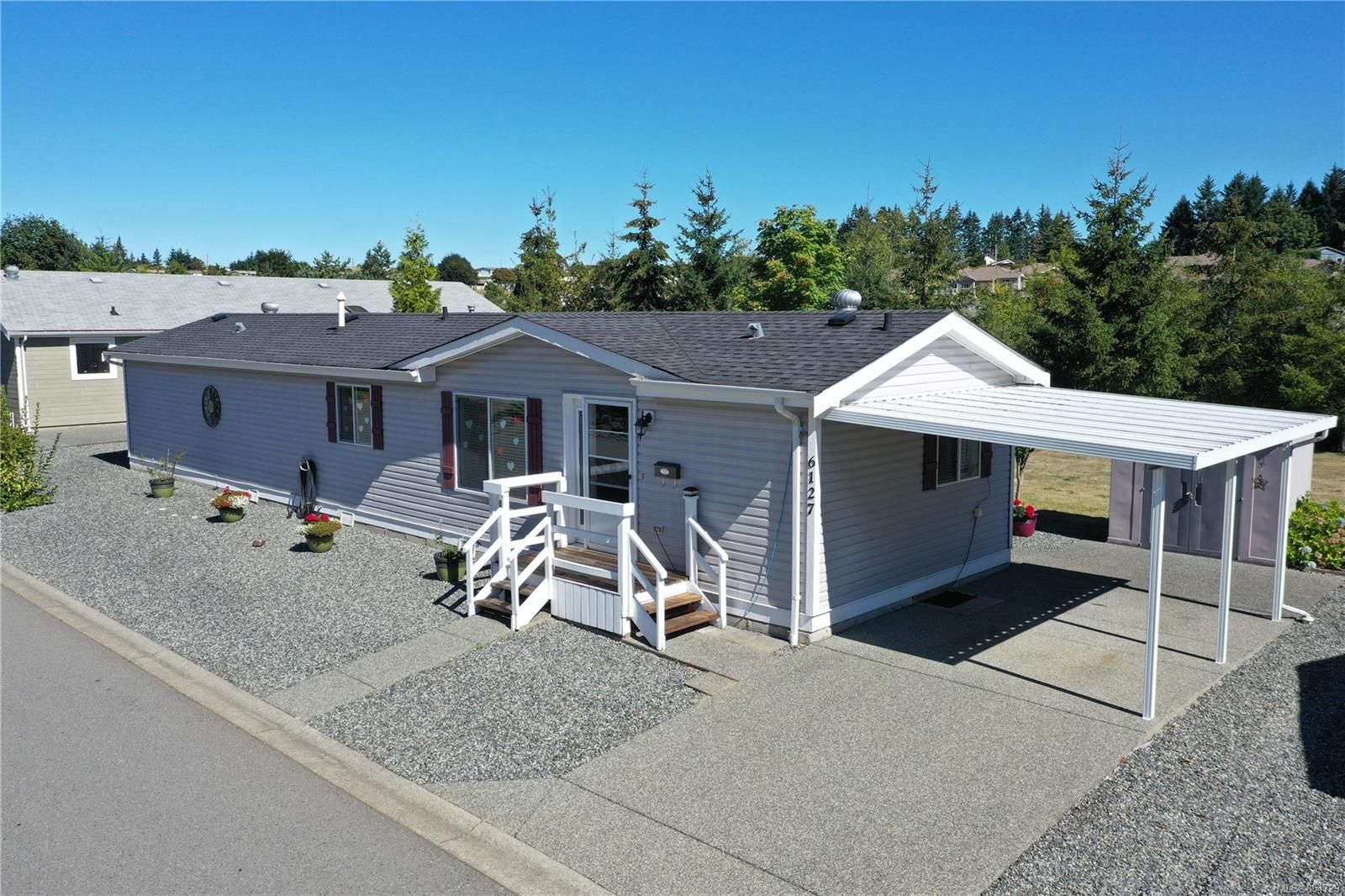 Main Photo: 86 6127 Denver Way in Nanaimo: Na Pleasant Valley Manufactured Home for sale : MLS®# 854729
