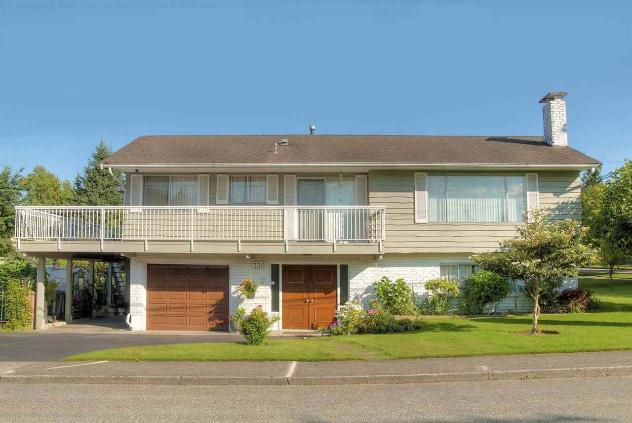 Main Photo: 330 NINTH Avenue in New Westminster: GlenBrooke North House for sale in "Glenbrooke North" : MLS®# R2284273