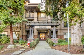 Photo 1: 113 808 SANGSTER Place in New Westminster: The Heights NW Condo for sale in "THE BROCTON" : MLS®# R2757619