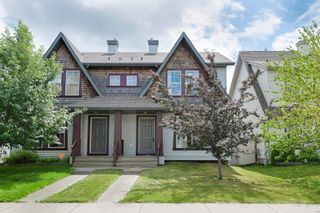 Photo 1: 20239 - 56 Avenue in Edmonton: Hamptons House Half Duplex for sale : MLS®# E4165567