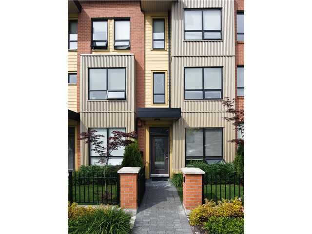Main Photo: 1871 STAINSBURY Avenue in Vancouver: Victoria VE Townhouse for sale in "THE WORKS" (Vancouver East)  : MLS®# V834837
