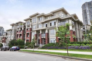 Photo 1: 107 270 FRANCIS Way in New Westminster: Fraserview NW Condo for sale in "THE GROVE @ VICTORIA HILL" : MLS®# R2870760