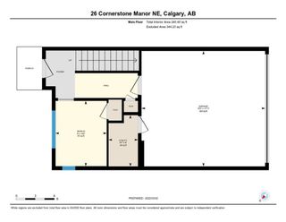 Photo 34: 26 Cornerstone Manor NE in Calgary: Cornerstone Row/Townhouse for sale : MLS®# A1189648