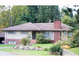 Photo 1: 6405 MACKENZIE Place in Vancouver: Kerrisdale House for sale (Vancouver West)  : MLS®# V743102
