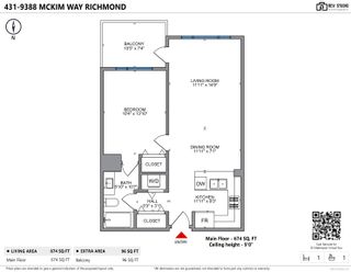Photo 27: 431 9388 MCKIM Way in Richmond: West Cambie Condo for sale : MLS®# R2797136