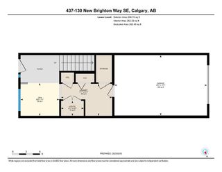 Photo 33: 437 130 New Brighton Way SE in Calgary: New Brighton Row/Townhouse for sale : MLS®# A2022362