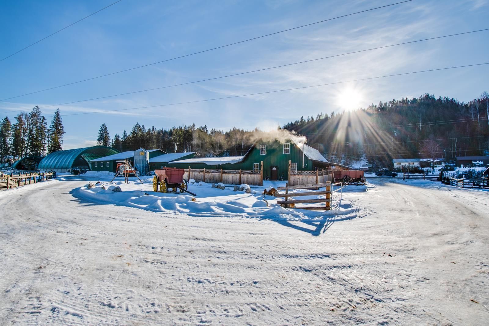Main Photo: 1519 6 Highway, in Lumby: House for sale : MLS®# 10266786
