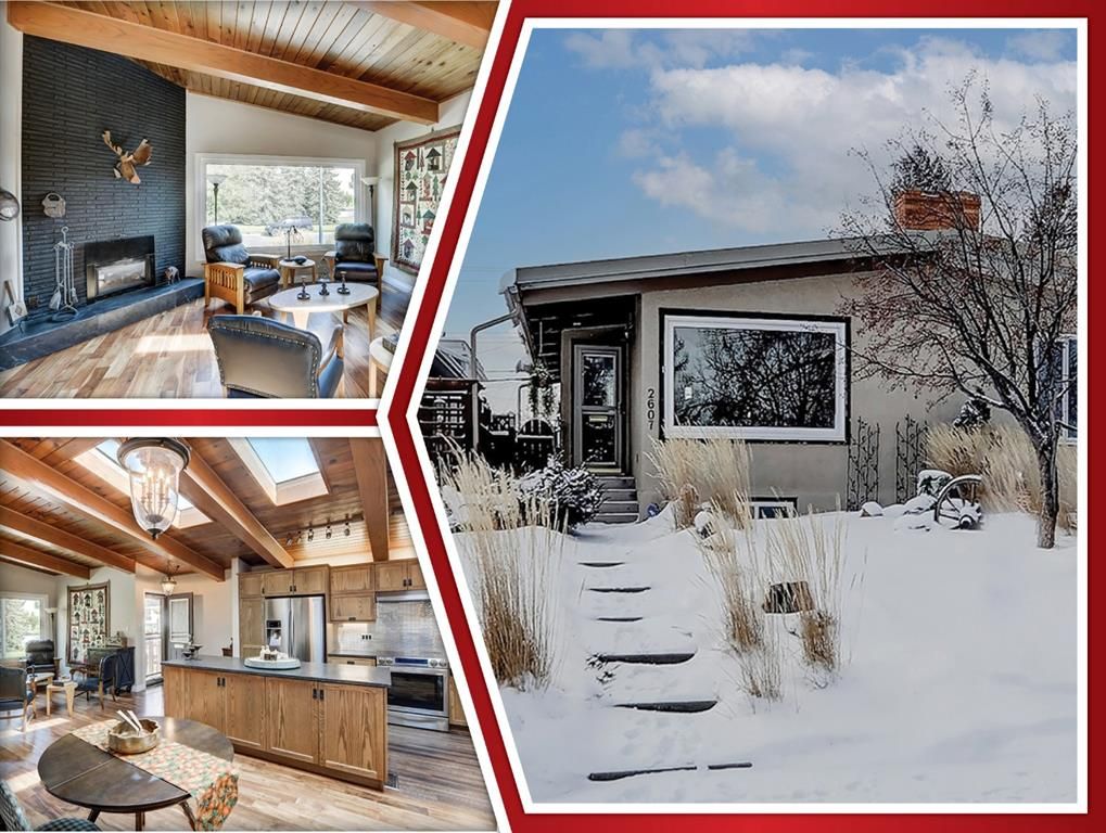 Main Photo: 2607 Canmore Road NW in Calgary: Banff Trail Semi Detached for sale : MLS®# A1146010