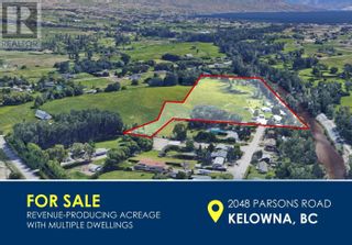 Photo 1: 2048 Parsons Road in Kelowna: Agriculture for sale : MLS®# 10287405