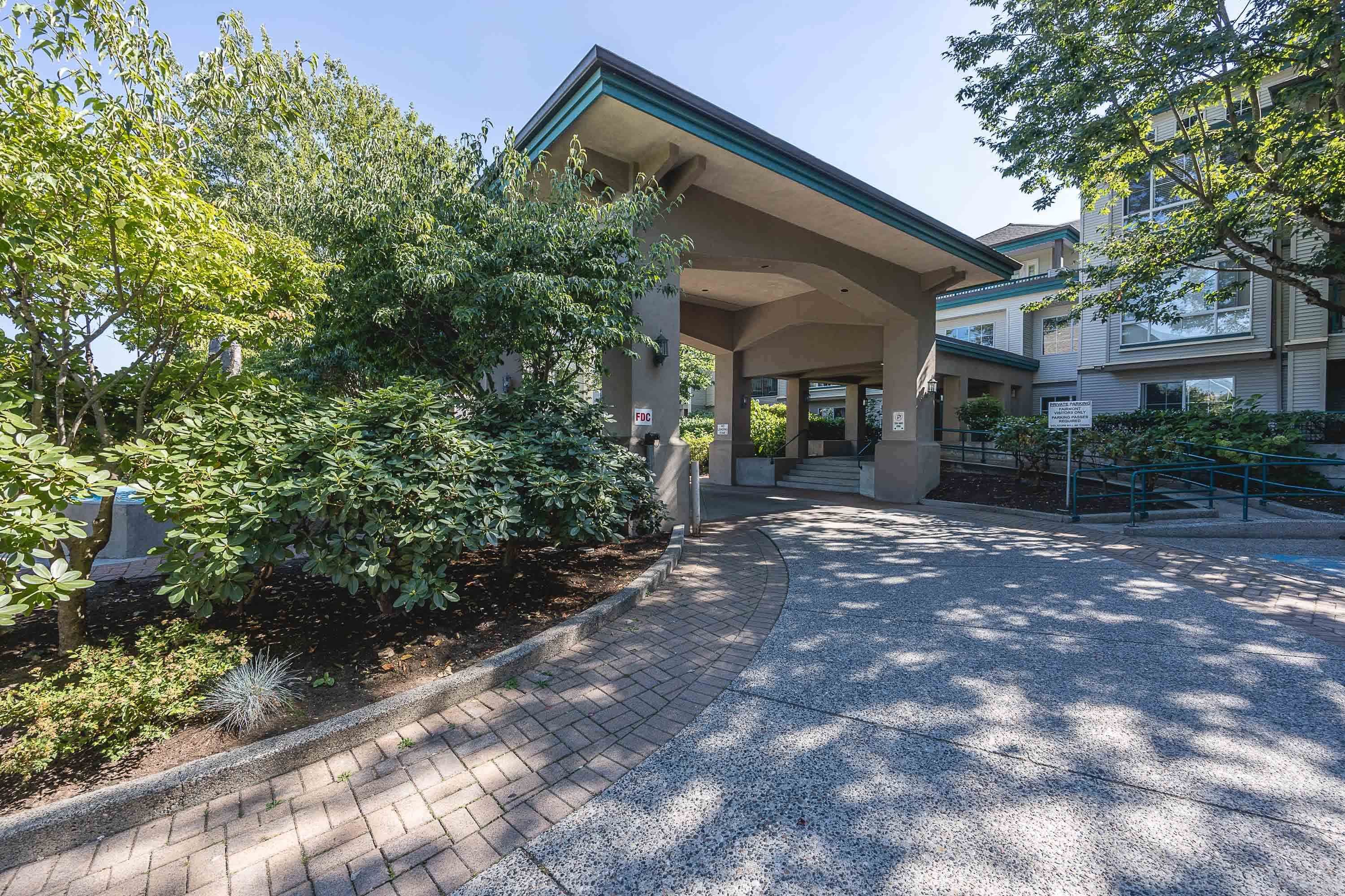 Main Photo: 322 19528 FRASER Highway in Surrey: Cloverdale BC Condo for sale in "The Fairmont" (Cloverdale)  : MLS®# R2719892