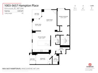 Photo 25: 1003 5657 HAMPTON Place in Vancouver: University VW Condo for sale in "THE STRATFORD" (Vancouver West)  : MLS®# R2870546