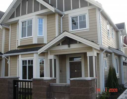 Main Photo: 6 5280 WILLIAMS Road in Richmond: Steveston North Townhouse for sale in "HOLLY VISTAS" : MLS®# V778134