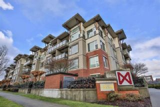 Photo 1: 410 33539 HOLLAND Avenue in Abbotsford: Central Abbotsford Condo for sale in "The Crossing" : MLS®# R2454675