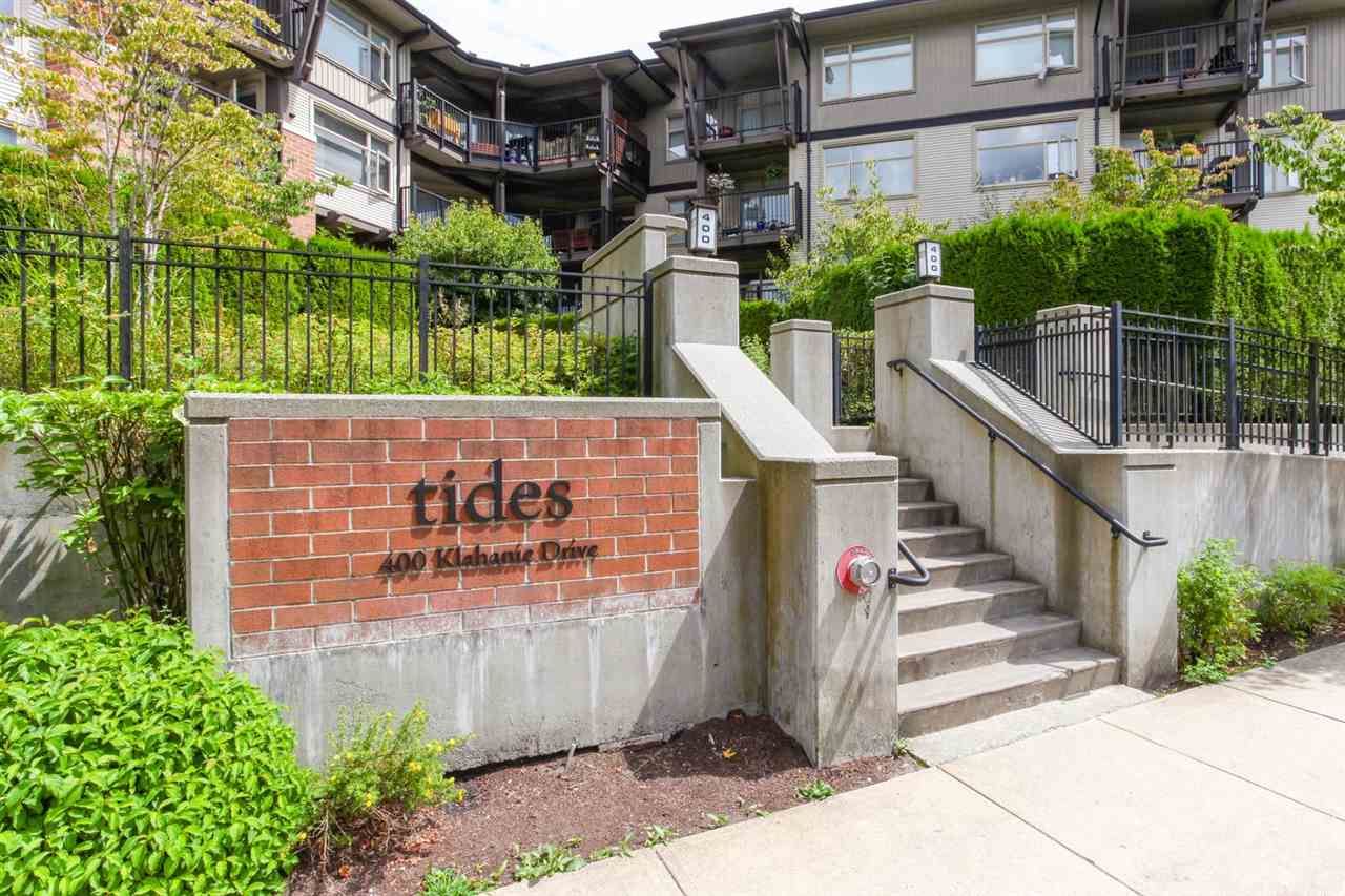 Main Photo: 209 400 KLAHANIE Drive in Port Moody: Port Moody Centre Condo for sale in "Tides" : MLS®# R2192368