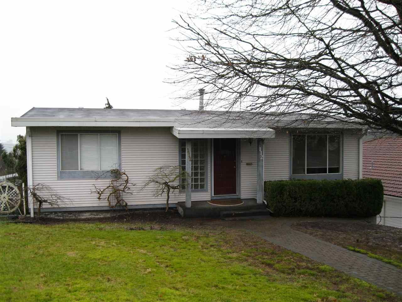 Main Photo: 112 E DURHAM STREET in New Westminster: The Heights NW House for sale : MLS®# R2035352