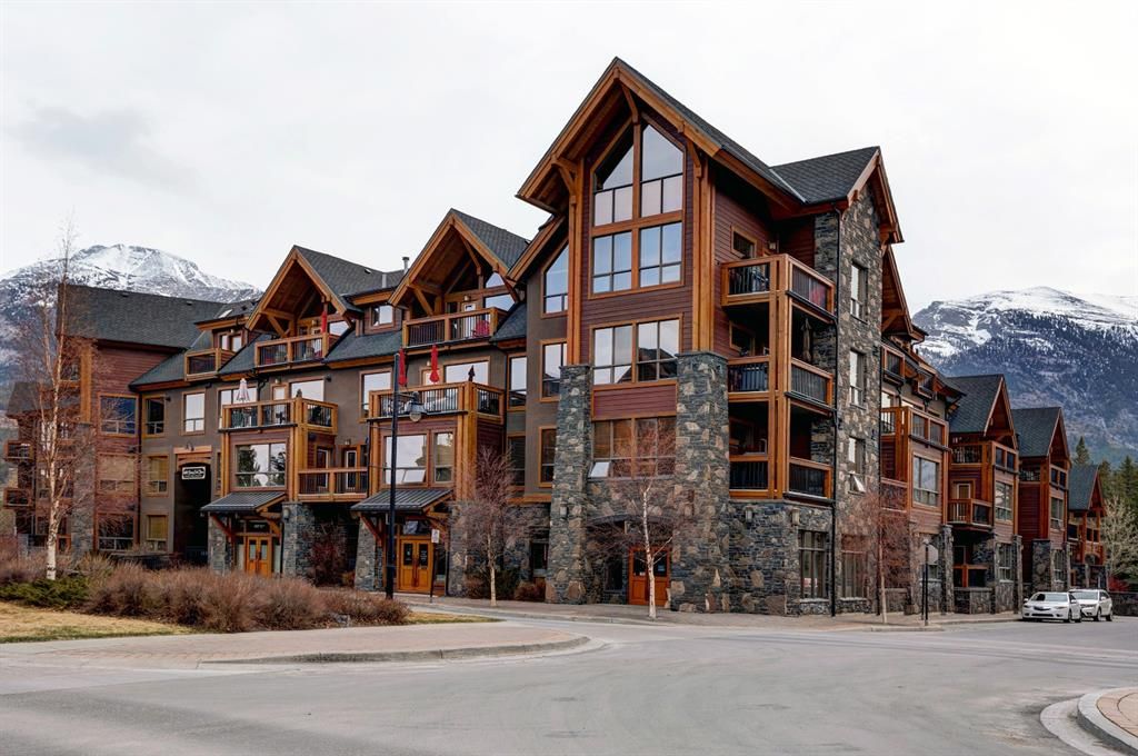 Main Photo: 309 600 Spring Creek Drive: Canmore Apartment for sale : MLS®# A1213856