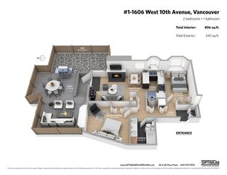 Photo 8: 1 1606 W 10TH Avenue in Vancouver: Fairview VW Condo for sale (Vancouver West)  : MLS®# R2395955